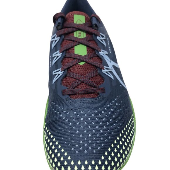 Womens Nike React Pegasus Trail 4 Trail Running Shoes Blue DJ6159 403 (NEW) - Picture 5 of 11